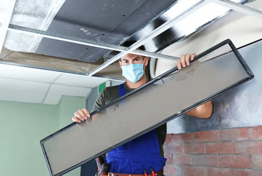 AC duct cleaning